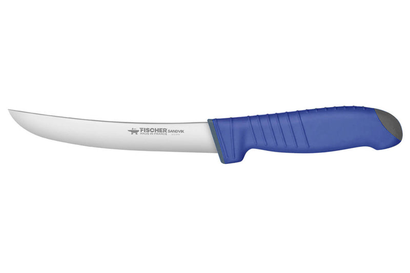 Couteau désosseur pointe large 15cm Fischer SWE-STEEL manche ultra confort