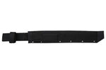 Machette kukri Wildsteer W Tiger WTIG3113N 45cm lame noire manche Kraton noir + étui en nylon