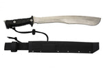 Machette kukri Wildsteer W Tiger WTIG0113N 45cm manche Kraton noir + étui en nylon