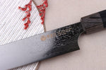 Couteau sujihiki kiritsuke japonais Kanetsugu Zuiun Kiwami revêtement DLC 24cm