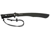Machette kukri Wildsteer W Tiger WTIG3113NM 45cm lame noire manche Kraton noir + étui en nylon MOLLE