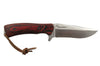Couteau de chasse Wildsteer Byron Ferguson WBF0102 lame 11cm manche cocobolo + étui en cuir