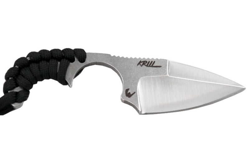 Couteau EDC Wildsteer Krill KR0113 lame 5cm manche paracorde + étui Kydex
