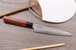 Couteau universel japonais Kanetsugu Heptagon Uto martelé 15cm