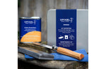 Kit d'entretien pour couteaux Opinel pierre + huile + chiffon microfibre