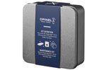 Kit d'entretien pour couteaux Opinel pierre + huile + chiffon microfibre