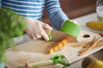 Coffret Opinel Le Petit Chef couteau + éplucheur + protège-doigts - Vert