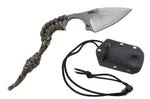 Couteau EDC Wildsteer Krill KR0111 lame 5cm manche paracorde Camouflage + étui Kydex