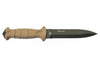 Couteau Wildsteer SAS SAS3115 lame noire double tranchant 13,7cm manche tactiprène Coyote avec brise-vitre + étui en POM/nylon