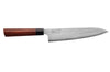 Couteau de chef japonais Kanetsugu Heptagon Uto martelé 20cm