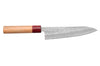 Couteau de chef japonais artisanal Tsunehisa Aogami Super martelé 18cm