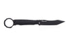 Couteau Wildsteer Scorpion SCO3113 lame noire tanto 8,4cm manche paracorde noir + étui Kydex