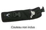 Etui Wildsteer POTAC00 pour couteau W Pocket en nylon Cordura Noire avec fixation MOLLE