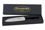 Couteau santoku Fallkniven Chef's Knife K2 lame 17,5cm manche thermorun noir