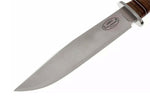 Couteau Fallkniven Odin NL2 lame Bowie 20cm manche cuir + étui en cuir