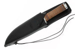 Couteau Fallkniven Odin NL2 lame Bowie 20cm manche cuir + étui en cuir