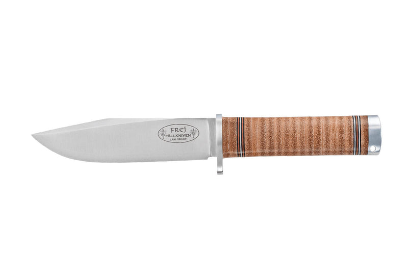 Couteau Fallkniven Frej NL4 lame 13cm manche cuir + étui en cuir