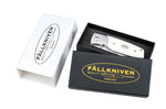 Couteau pliant Fallkniven PXLEY manche Elforyn Super Tusk imitation ivoire 11cm
