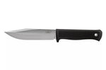 Couteau Fallkniven S1L Forest Knife lame 13cm manche thermorun noir + étui en cuir