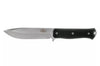 Couteau Fallkniven S1X Forest Knife lame satinée 13cm manche Thermorun noir + étui Zytel
