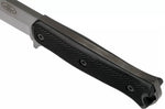 Couteau Fallkniven S1xb Tungsten Carbide lame noire 13cm manche Thermorun noir + étui Zytel