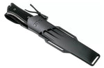 Couteau Fallkniven S1xb Tungsten Carbide lame noire 13cm manche Thermorun noir + étui Zytel