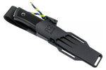 Couteau Fallkniven R2 Scout lame 8cm manche Thermorun noir + étui Zytel