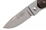 Couteau pliant Fallkniven U1 Elmax manche Desert Ironwood 8,6cm + étui Cordura