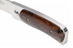 Couteau pliant Fallkniven U1 Elmax manche Desert Ironwood 8,6cm + étui Cordura