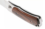 Couteau pliant Fallkniven U1 Elmax manche Desert Ironwood 8,6cm + étui Cordura