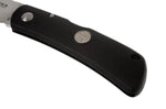 Couteau pliant Fallkniven TK4 Tre Kronor manche grilon noir 9,5cm + étui Cordura