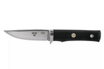 Couteau Fallkniven TK2 Tre Kronor lame 10cm manche Thermorun noir + étui zytel