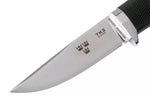 Couteau Fallkniven TK2 Tre Kronor lame 10cm manche Thermorun noir + étui zytel