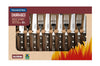 Coffret de 6 couteaux à steak lame crantée + 6 fourchettes Tramontina Jumbo