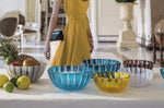 Saladier Guzzini Dolcevita turquoise en polymère biosourcé