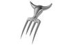 Fourchette à viande Steak Champ Bull Fork en zinc chromé 16,5cm