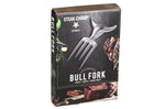 Fourchette à viande Steak Champ Bull Fork en zinc chromé 16,5cm