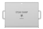 Plancha Steak Champ en acier inoxydable 38x28cm