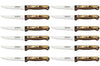 Set de 12 couteaux à steak Tramontina Gaucho lame lisse