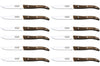 Set de 12 couteaux à steak Tramontina French lame micro dentelée