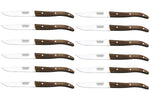 Set de 12 couteaux à steak Tramontina French lame lisse