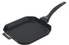 Poêle à griller Steak Champ en fonte 26x26x3,5cm