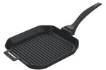 Poêle à griller Steak Champ en fonte 26x26x3,5cm