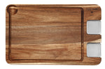 Planche Steak Champ en bois d'acacia 42x27x1,6cm