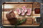 Planche Steak Champ en bois d'acacia 42x27x1,6cm