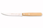 Couteau à steak Nogent Classic lame crantée 11cm manche en hêtre