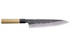 Couteau de chef 24cm japonais artisanal Sakai Kikumori Kikuzuki Kuro