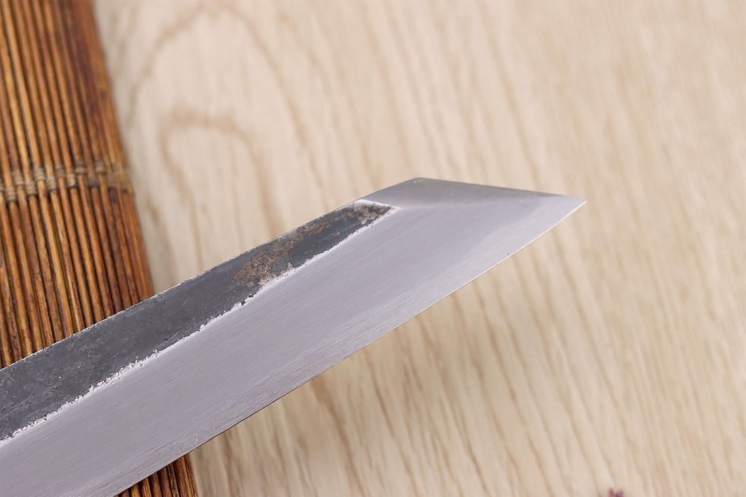 Couteau yanagiba kiritsuke 27cm japonais artisanal Sakai Kikumori Kikuzuki Kuro