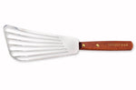 Pelle de cuisine ajourée en inox Nogent manche en bois de charme 28cm