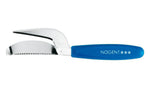 Ecailleur 3 en 1 Nogent en inox manche bleu